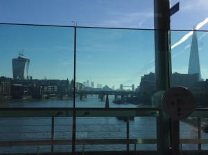 The Thames from Blackfriars station