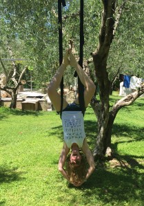 Hanging around at In Sabina, Italy, on the recent ashtanga/yin holiday